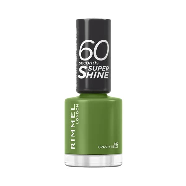 RIMMEL 60 Seconds super shine tono 880 Grassy fields Laca (esmalte) uñas de secado rápido. - 1 ud - Imagen del producto en Findit