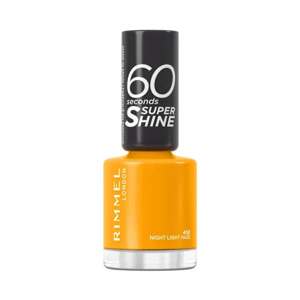 RIMMEL 60 Seconds super shine tono 450 Night ligth haze Laca (esmalte) uñas de secado rápido. - 1 ud - Imagen del producto en Findit