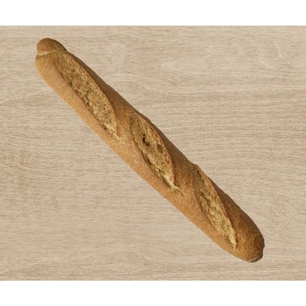 Barra de pan con harina integral de trigo (70%) 220 g. - 0.26 kg - Imagen del producto en Findit