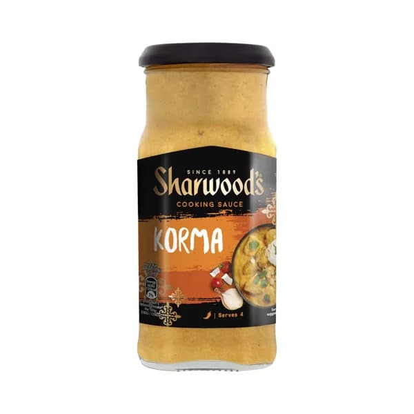 SHARWOOD'S Salsa korma SHARWOOD'S 420 g. - 0.42 kg - Imagen del producto en Findit