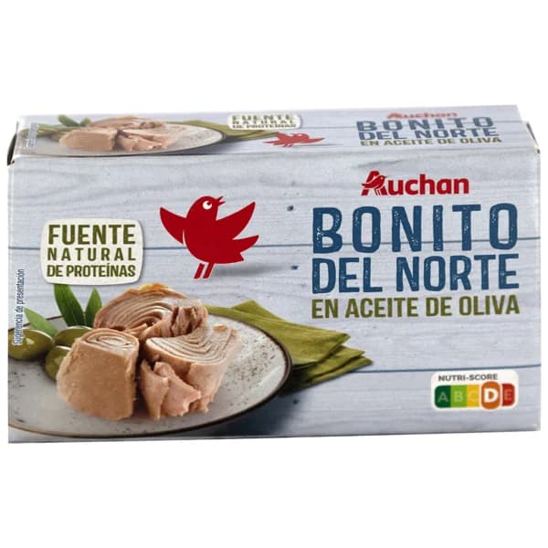 PRODUCTO ALCAMPO Bonito del norte en aceite de oliva lata 73 g. - 0.07 kg - Imagen del producto en Findit