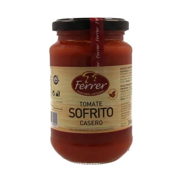 FERRER Tomate sofrito estilo casero frasco de 350 g. - 0.35 kg - Imagen del producto en Findit