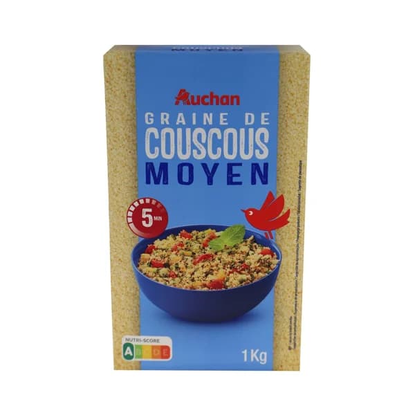 PRODUCTO ALCAMPO Couscous PRODUCTO ALCAMPO paquete de 1 kg. - 1 kg - Imagen del producto en Findit