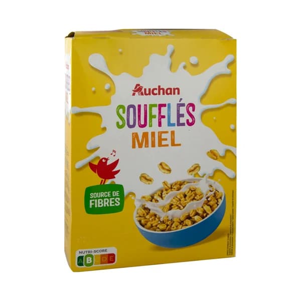 PRODUCTO ALCAMPO Trigo inflado con miel 375 g. - 0.38 kg - Imagen del producto en Findit