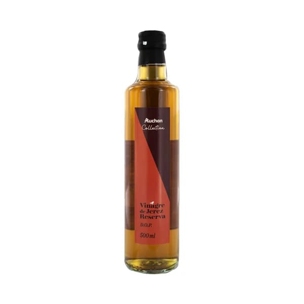 PRODUCTO ALCAMPO Collection Vinagre de Jerez reserva con D.O.P botella de 500 ml. - 0.5 l - Imagen del producto en Findit