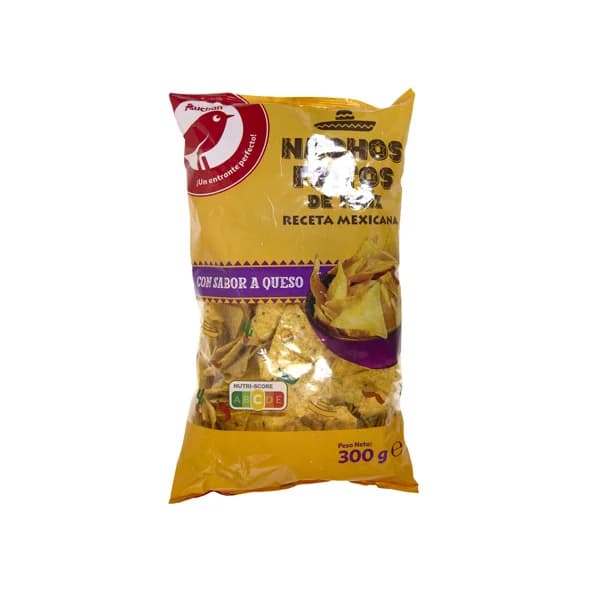 PRODUCTO ALCAMPO Nachos fritos de maíz con sabor a queso PRODUCTO ALCAMPO 300 g. - 0.3 kg - Imagen del producto en Findit