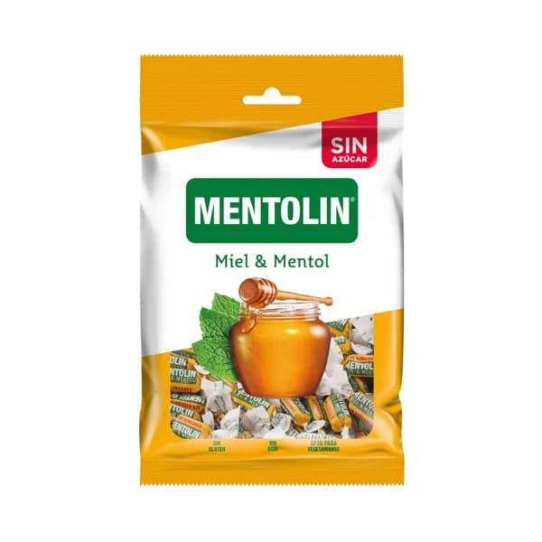 MENTOLIN Caramelos de miel y mentol MENTOLIN 115 g. - 0.11 kg - Imagen del producto en Findit