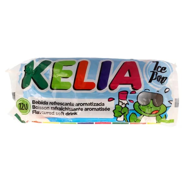 KELIA Bebidas refrescantes aromatizadas (golosinas para congelar con zumo de fruta) KELIA 12 unidades de 45 mililitros - 0.54 l - Imagen del producto en Findit