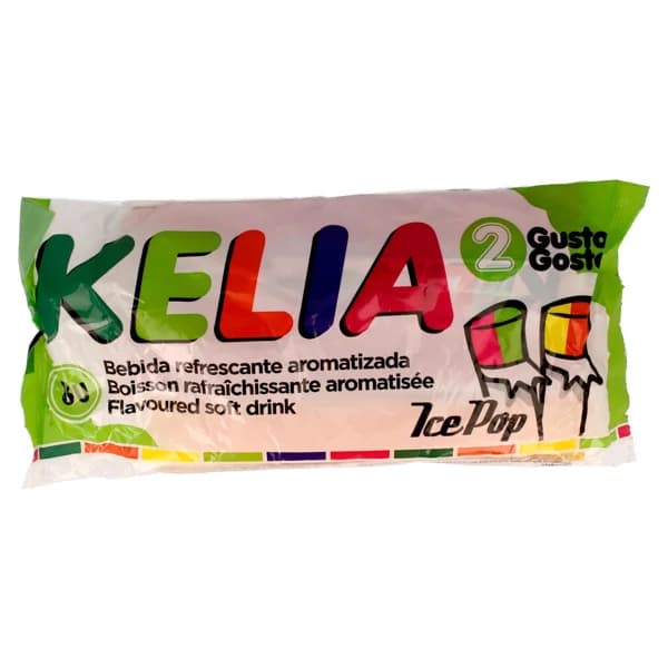 KELIA Bebidas refrescantes aromatizadas (golosinas para congelar con zumo de fruta) KELIA 8 unidades de 45 mililitros - 0.64 l - Imagen del producto en Findit