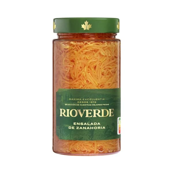 RIOVERDE Zanahoria rallada especial para ensalada frasco de 180 g. - 0.18 kg - Imagen del producto en Findit