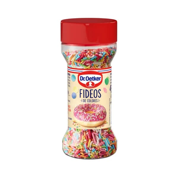 DR. OETKER Fideos de colores Dr. OETKER 50 g. - 0.05 kg - Imagen del producto en Findit