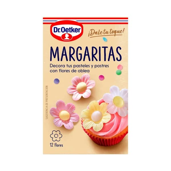 DR. OETKER Margaritas decoración Dr. OETKER 4,2 gr, - 1 ud - Imagen del producto en Findit