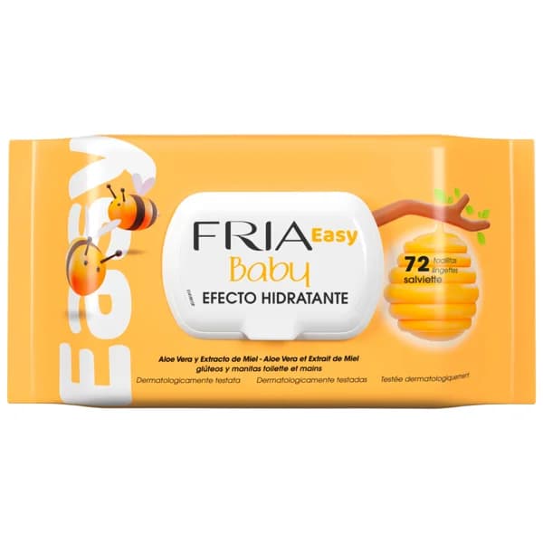FRIA Easy baby Toallitas húmedas e hidratantes para bebé 72 uds. - 1 ud - Imagen del producto en Findit
