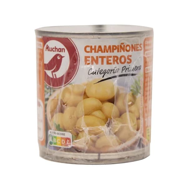 PRODUCTO ALCAMPO Champiñones enteros 3 uds x 105 g. - 0.32 kg - Imagen del producto en Findit