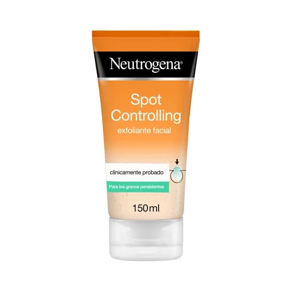 NEUTRÓGENA Gel exfoliante facial, para granos persistentes NEUTROGENA Spot controlling 150 ml. - 0.15 l - Imagen del producto en Findit