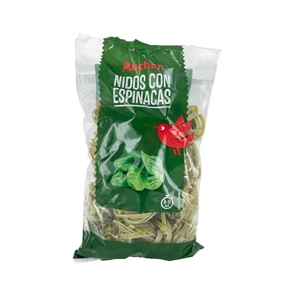 PRODUCTO ALCAMPO Pasta nido con espinacas PRODUCTO ALCAMPO paquete de 500 g. - 0.5 kg - Imagen del producto en Findit
