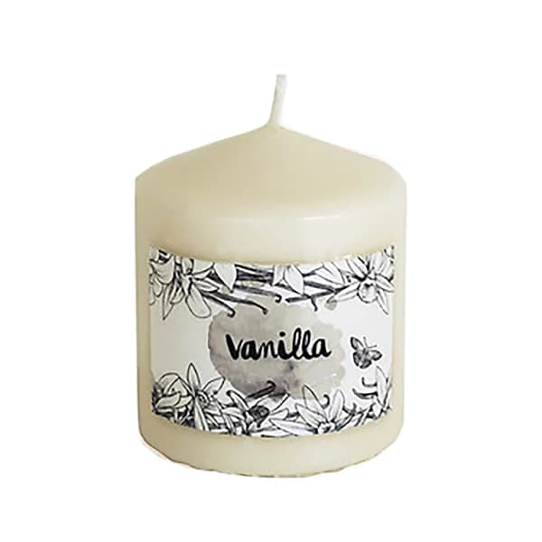 Vela aromática vainilla 8cm, ACTUEL. - 1 ud - Imagen del producto en Findit