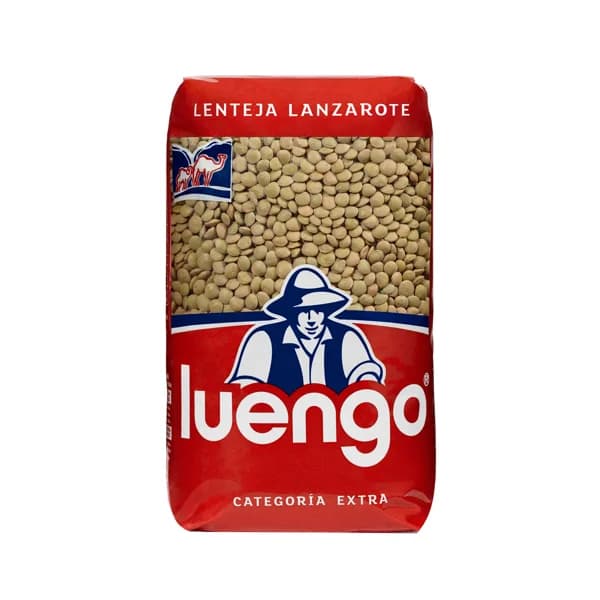 LUENGO Extra Lenteja Lanzarote en paquete de 500 g. - 0.5 kg - Imagen del producto en Findit