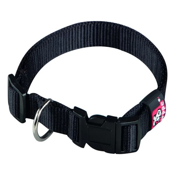 ARPPE Collar de nylon regulable color negro mediano-grande talla 35 ARPPE 1 ud. - 1 ud - Imagen del producto en Findit