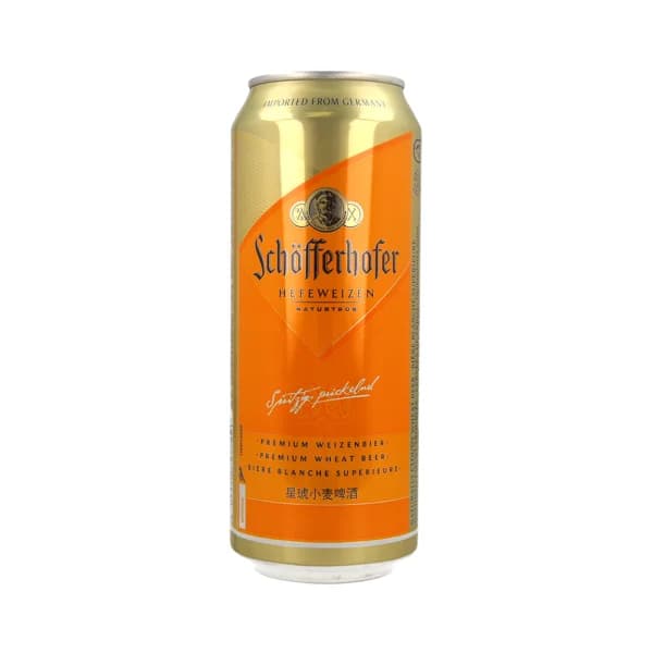 SCHOFFERHOFER Cerveza premium Alemana lata de 50 cl. - 0.5 l - Imagen del producto en Findit