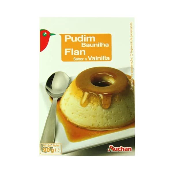 PRODUCTO ALCAMPO Flan sabor a vainilla 90 g. - 0.09 kg - Imagen del producto en Findit