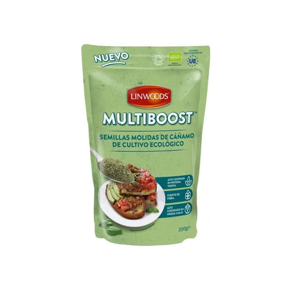 LINWOODS Semillas molidas de cáñamo ecológicas LINWOODS MULTIBOOST 200 g. - 0.2 kg - Imagen del producto en Findit