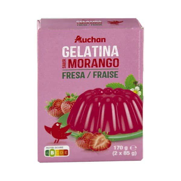 PRODUCTO ALCAMPO Gelatina sabor a fresa 2 x 85 g. - 0.17 kg - Imagen del producto en Findit