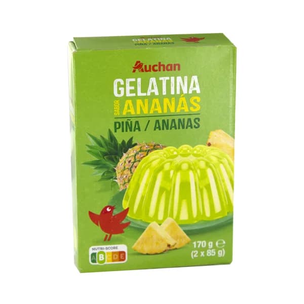 PRODUCTO ALCAMPO Gelatina sabor a piña 2 x 85 g. - 0.17 kg - Imagen del producto en Findit