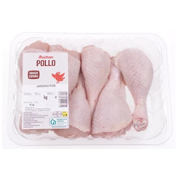 AUCHAN Jamoncitos de pollo 6 uds. Producto Alcampo - 1 ud - Imagen del producto en Findit