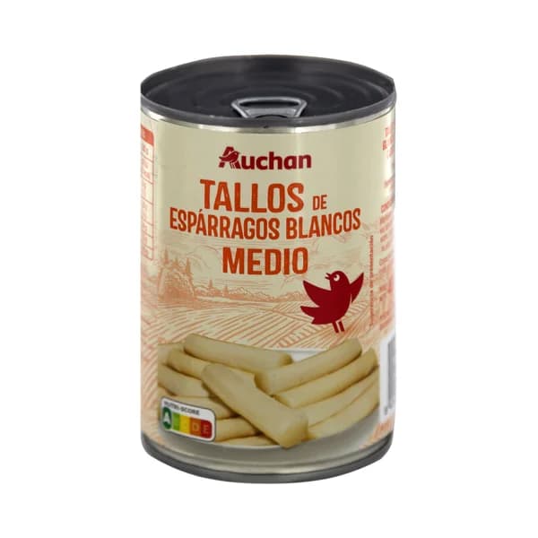 PRODUCTO ALCAMPO Tallos de espárragos blancos (medio) 250 g. - 0.25 kg - Imagen del producto en Findit