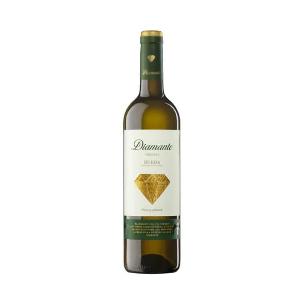 DIAMANTE  Vino blanco verdejo y afrutado con D.O. Rueda DIAMANTE botella de 75 cl. - 1 ud - Imagen del producto en Findit