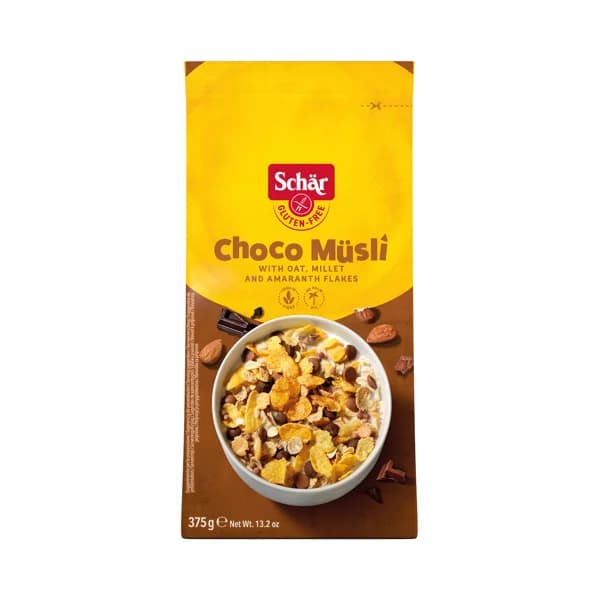 SCHAR Cereales choco muesli SCHAR 375 gr. - 0.38 kg - Imagen del producto en Findit
