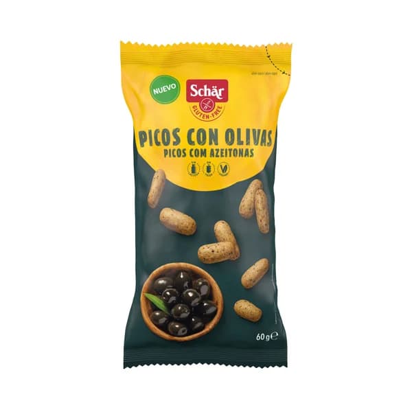 SCHAR Picos con olivas 60 g. - 0.06 kg - Imagen del producto en Findit