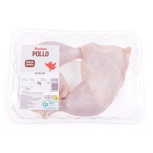 AUCHAN Muslos de pollo 2 uds. Producto Alcampo - 1 ud - Imagen del producto en Findit