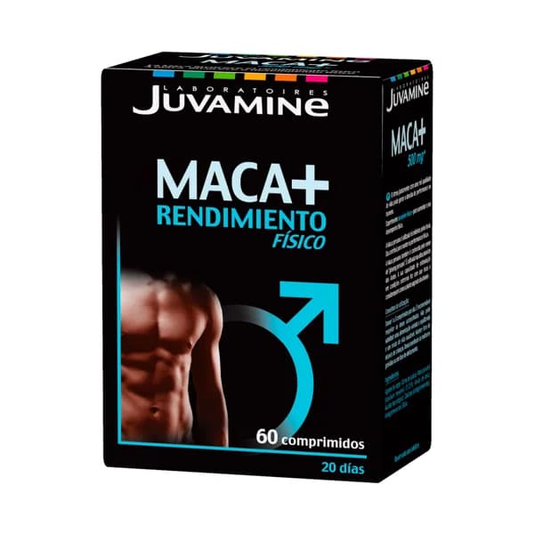 JUVAMINE Complemento alimenticio a base de Maca, Jengibre y Ginseng 60 uds - 1 ud - Imagen del producto en Findit