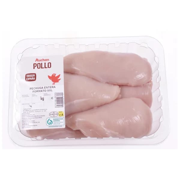 AUCHAN Pechuga pollo XXL. Producto Alcampo - 1 ud - Imagen del producto en Findit