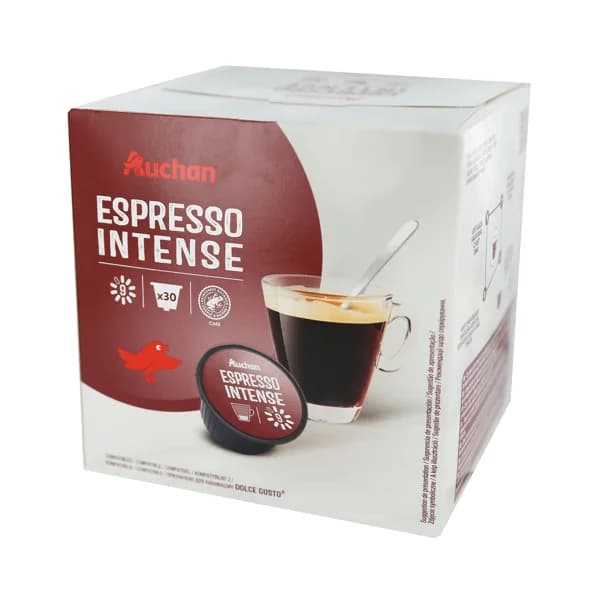 PRODUCTO ALCAMPO Café en cápsulas Espresso Intenso I9, 30 uds. - 0.21 kg - Imagen del producto en Findit