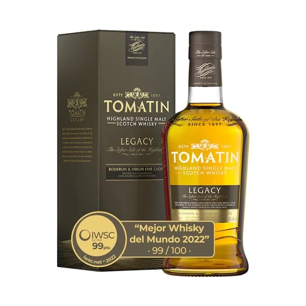 TOMATIN LEGACY Whisky single malt escocés botella 70 cl. - 0.7 l - Imagen del producto en Findit