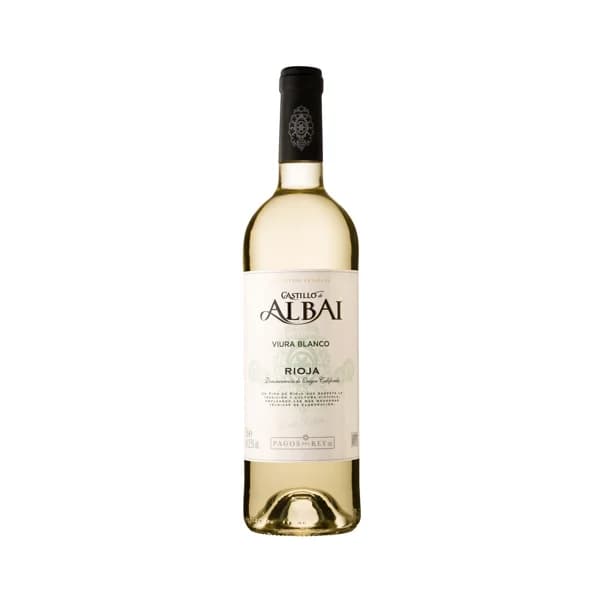 CASTILLO DE ALBAI Vino blanco con D.O. Ca Rioja botella 75 cl. - 1 ud - Imagen del producto en Findit