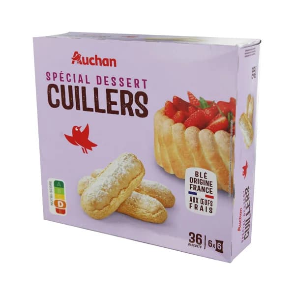 PRODUCTO ALCAMPO Bizcochos Cuillers especiales para el postre 36 uds. 300 g. - 0.3 kg - Imagen del producto en Findit