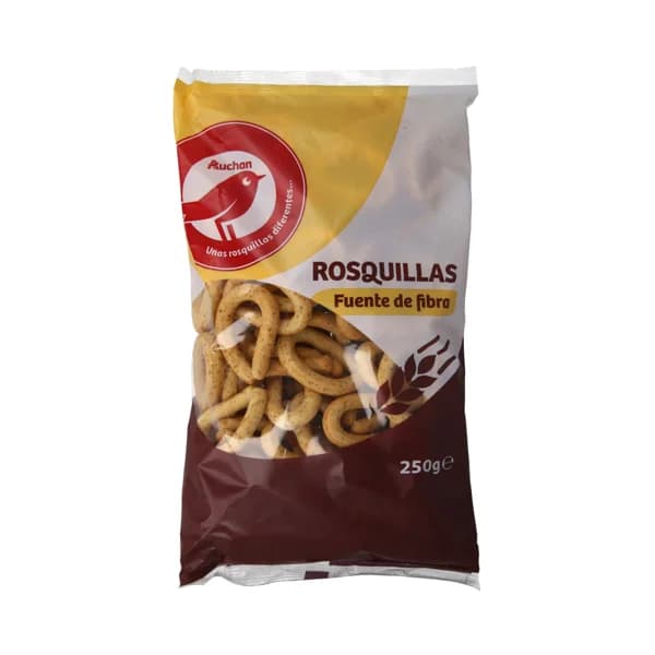 PRODUCTO ALCAMPO Rosquillas de pan, fuente de fibra 250 g. - 0.25 kg - Imagen del producto en Findit