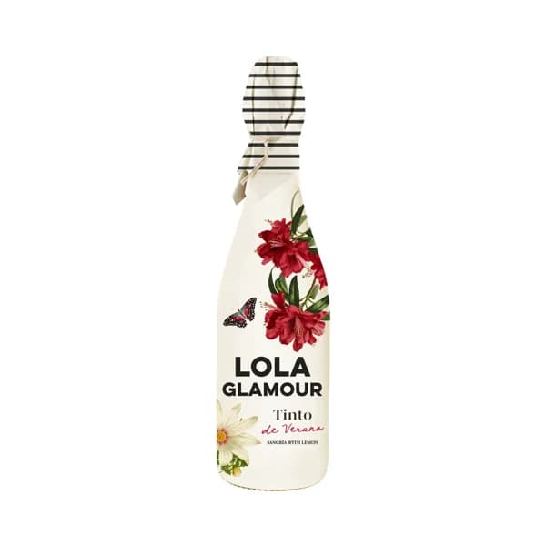 LOLA Tinto de verano con un toque de limón LOLA Glamour botella de 75 cl. - 0.75 l - Imagen del producto en Findit