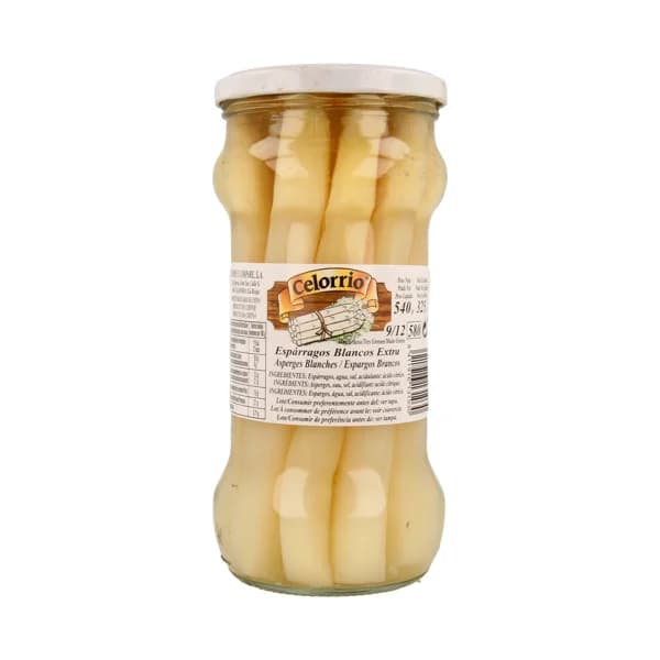 CELORRIO Espárrago calibre 9/12 340 g. - 0.33 kg - Imagen del producto en Findit