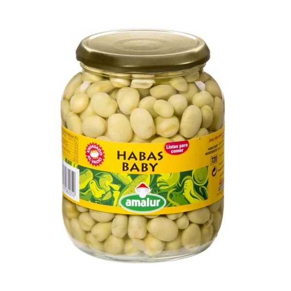 AMALUR Habas baby frasco de 425 g. - 0.43 kg - Imagen del producto en Findit