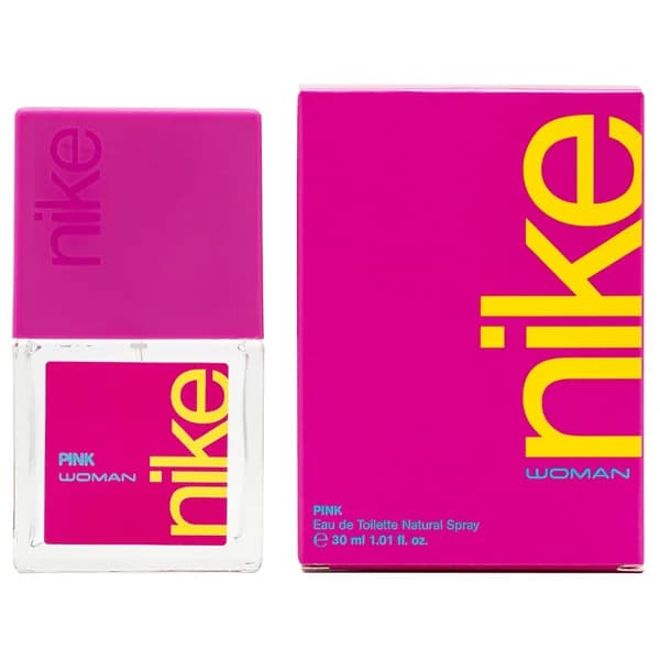 Eau de toilette para mujer con vaporizador en spray NIKE Pink 30 ml. - 1 ud - Imagen del producto en Findit