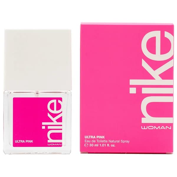 Eau de toilette para mujer con vaporizador en spray NIKE Ultra pink 30 ml. - 1 ud - Imagen del producto en Findit