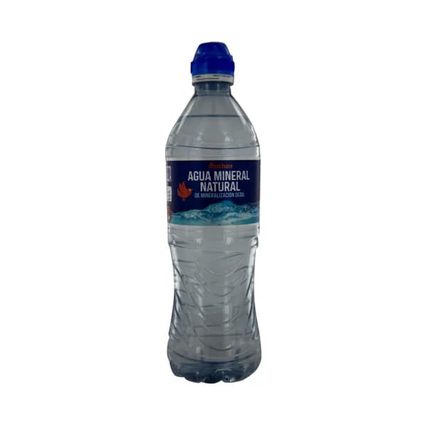 PRODUCTO ALCAMPO Agua mineral natural de mineralización débil, con tapón sport botella 75 cl. - 0.75 l - Imagen del producto en Findit