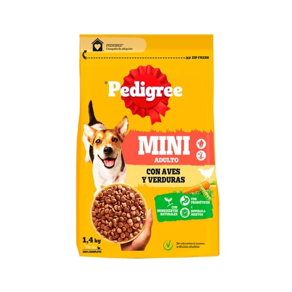 PEDIGREE Comida para perros adultos de raza pequeña a base de pollo 1,4 kg. - 1.4 kg - Imagen del producto en Findit