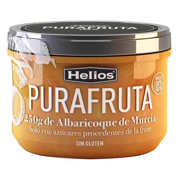 HELIOS Fruta para untar de albaricoque de Murcia HELIOS 250 g. - 0.25 kg - Imagen del producto en Findit