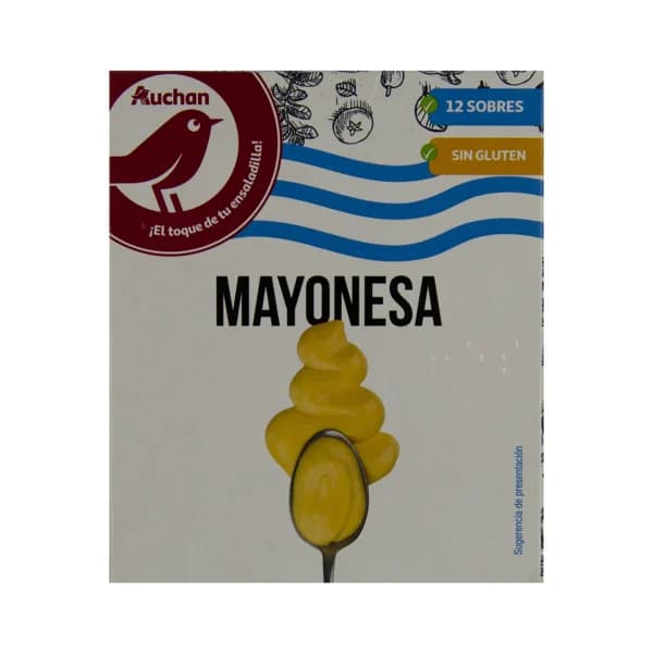 PRODUCTO ALCAMPO Mayonesa en monodosis bolsa de 12 uds x 12 g. - 0.17 kg - Imagen del producto en Findit